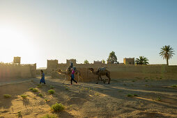 near Merzouga, Erg Chebbi, Sahara Desert, Morocco, Africa