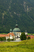 Kloster Ettal, Ettal, Oberbayern, Bayern, Deutschland