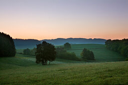 Landscape near Nuerburg, Eifel, Rhineland-Palatinate, Germany