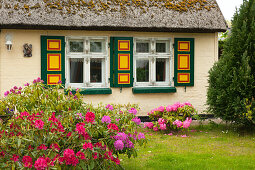 House in Born, Darss, Baltic Sea, Mecklenburg-West Pomerania, Germany