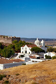 Blick auf Castro Marim, Faro, Algarve, Portugal