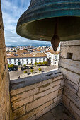 Blick vom Turm, Kathedrale Sé, Largo da Sé, Faro, Algarve, Portugal