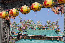 Kaitai Tianhou Temple in Anping near Tainan, Taiwan, Republik China, Asia