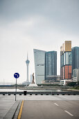 Skyline und Macau Fernsehturm, Macau, China, Asien