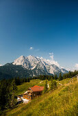 Kranzberghaus, Hoher Kranzberg, Mittenwald, Oberbayern, Bayern, Deutschland