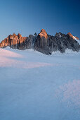 Glacier Plateau du Trient with the Aiguilles Dorées, Pennine Alps, canton of Valais, Switzerland