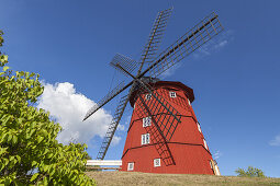 Windmühle von Strängnäs am Mälaren, Södermanlands län, Südschweden, Schweden, Nordeuropa, Europa