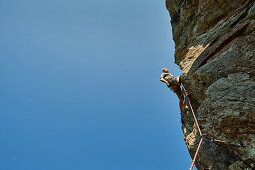 man climbing