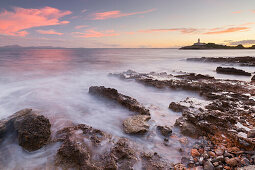 Faro Alcanada, Badia d'Alcudia, Mallorca, Balearen, Spanien