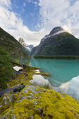 Lagerfeuer, Lager, Lovatnet, Sogn og Fjordane, Norwegen