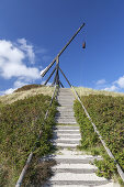 Reproduction of the old beacon of Skagen, by the Kattegat, Northern Jutland, Jutland, Cimbrian Peninsula, Scandinavia, Denmark, Northern Europe