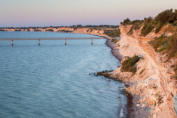 Cliffs Stevns Klint, Højerup, Store Heddinge, Stevns Peninsula, Island of Zealand, Scandinavia, Denmark, Northern Europe