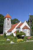 Kirche Højerup Kirke, Store Heddinge, Halbinsel Stevns, Insel Seeland, Dänemark, Nordeuropa, Europa
