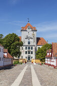 Castle Gjorslev Slot, Stevns Peninsula, Island of Zealand, Scandinavia, Denmark, Northern Europe