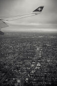Approach to the JFK Airport, New York City, New York, USA