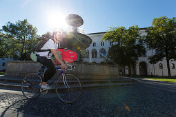 Surfer, University, Munich, Bavaria, Germany