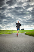 Paul Ramp, long distance runner, Otterfing, Bavaria, Germany 2016