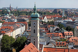 Heilig Geist Kirche, Tal and Gasteig cultural center, Munich, Bavaria, Germany