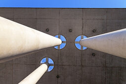 Städtisches Kunstmuseum an der Museumsmeile in Bonn, Mittelrheintal, Nordrhein-Westfalen, Deutschland, Europa