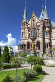 Schloss Drachenburg auf dem Drachenfels, Königswinter, Mittelrheintal, Nordrhein-Westfalen, Deutschland, Europa