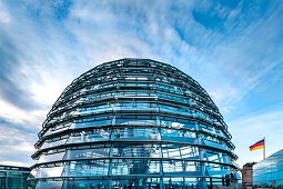 Reichstagskuppel, Reichstag, Mitte, Berlin, Deutschland