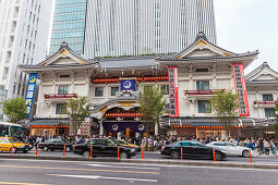 Kabukiza Theater in der Ginza, Chuo-ku, Tokio, Japan