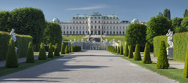 Belvedere Palace, Belvedere Garden, 3rd District Landstrasse, Vienna, Austria