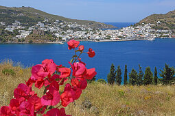 Hafenort Skala, Patmos, Dodekanese, Griechenland