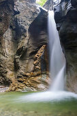 Burggrabenklamm am Attersee, Salzkammergut, Salzburg, Österreich, Europa