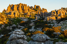 El Torcal, El Torcal de Antequera, Naturpark, Karst, Karstlandschaft, Erosion, bei Antequera, Provinz Malaga, Andalusien, Spanien