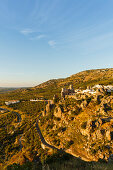 Castillo, Burg, Zuheros, Pueblo Blanco, Weißes Dorf, Provinz Cordoba, Andalusien, Spanien, Europa