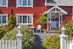 Fischerort Bud an Atlantikstraße, Møre og Romsdal, Westnorwegen, Norwegen, Skandinavien, Nordeuropa, Europa