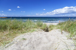 Beach Lilla Apelviken in Varberg, Halland, South Sweden, Sweden, Scandinavia, Northern Europe, Europe
