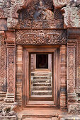 Im Inneren des Bantasrei Tempel, Angkor Wat, Sieam Reap, Kambodscha