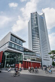 skyscraper of MDR (Middle German Broadcast), Leipzig, Saxony, Germany