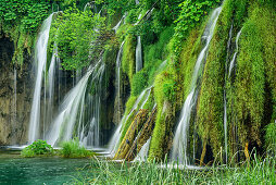 Wasserfälle von Plitvitz, Plitvitzer Seen, Nationalpark Plitvitzer Seen, Plitvice, UNESCO Weltnaturerbe Nationalpark Plitvitzer Seen, Kroatien