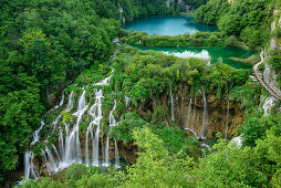 Lakes and waterfalls of Plitvice, Plitvice Lakes, National Park Plitvice Lakes, Plitvice, UNESCO world heritage site National Park Lake Plitvice, Croatia