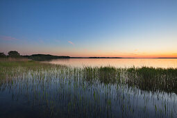 Lake Koelpinsee, Mueritz-Elde-Wasserstrasse, Mecklenburgische Seenplatte, Mecklenburg-West Pomerania, Germany