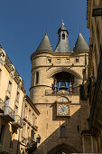 Turm der großen Glocke (Grosse cloche de Bordeaux), Bordeaux, Gironde, Nouvelle-Aquitaine, Frankreich, Europa
