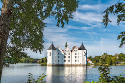 Gluecksburg Castle, Gluecksburg, Flensburg fjord, Baltic coast, Schleswig-Holstein, Germany