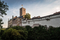 UNESCO Welterbe Wartburg, Eisenach, Thüringer Wald, Thüringen, Deutschland