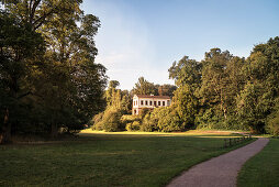 UNESCO World Heritage Classical Weimar, Roman House, park along the Ilm river, Weimar, Thuringia, Germany