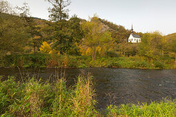 Wallfahrtskapelle Maria Geburt bei Pützfeld, Ahrsteig, Ahr, Rheinland-Pfalz, Deutschland