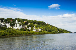 Blankenese, Elbe river, Hamburg, Germany