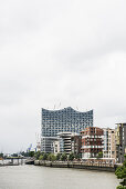 Elbphilharmonie, Elbe Philharmonic Hall, concert hall, architects Herzog & De Meuron, Hafencity, Hamburg, Germany