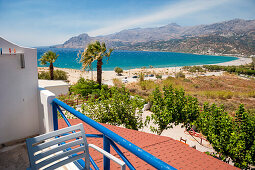 Coastal landscape with sea view, Plakias, Crete, Greece, Europe