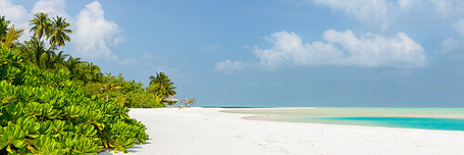 Dream beach on Cocoa Island, Maafushi, Maledives