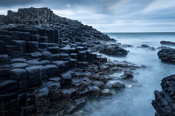 basalt pillars of Giant’s Causeway, Northern Ireland, United Kingdom, Europe, UNESCO World Heritage Site