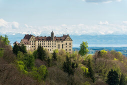 Schloss Heiligenberg, Renaissanceschloss, Heiligenberg, Bodenseekreis, Linzgau, Bodensee, Baden-Württemberg, Deutschland