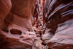 Roter Sandsteincanyon, Buckskin Gulch, Grand Staircase-Escalante National Monument, Utah, USA